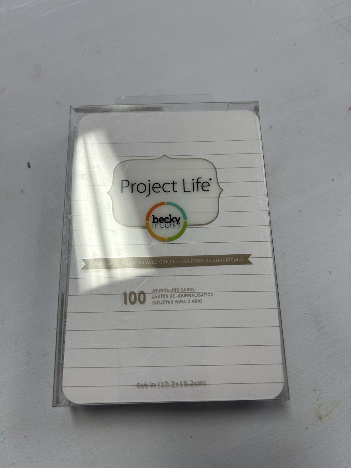 Project Life 4&quot;X6&quot; Cards 100/Pkg