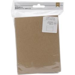 American Crafts A2 Envelopes (4.375&quot;X5.75&quot;) 50/Pkg Kraft