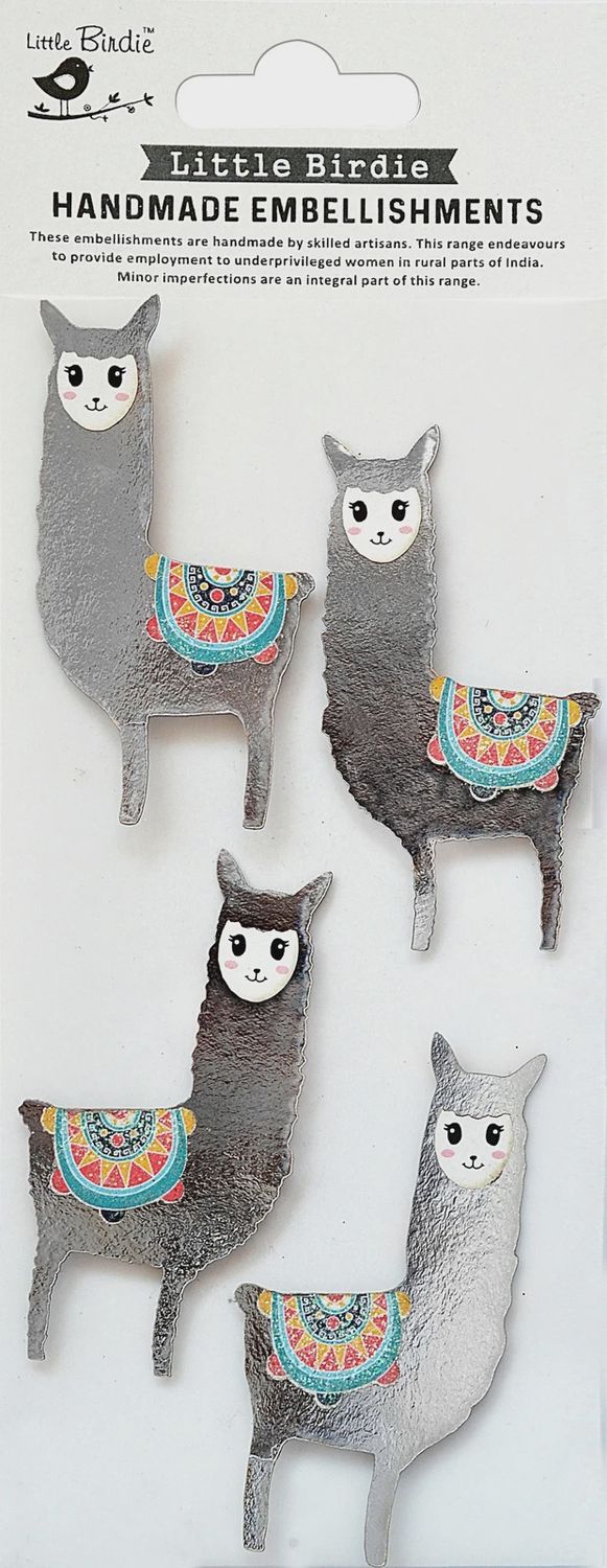 Little Birdie Sticker Embellishment  Lovable Llamas