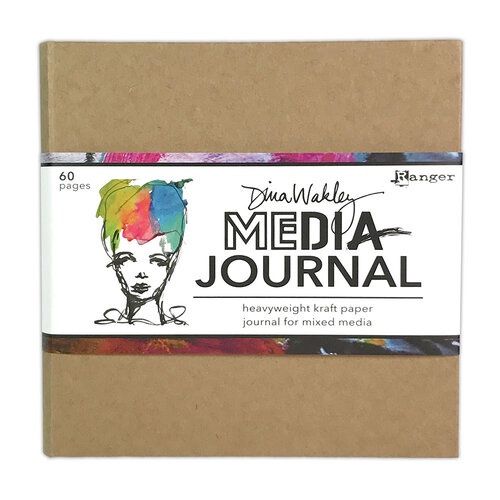 Ranger Ink - Dina Wakley Media - Kraft Journal - 6 x 6