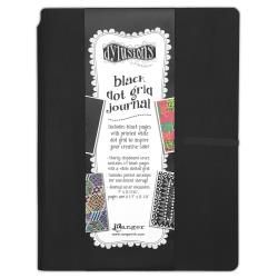 Dyan Reaveley&#39;s Dylusions Dot Grid Journal 11.75&quot;X9&quot; Black