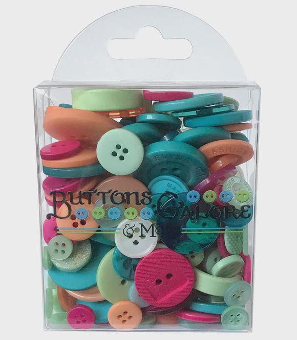Vacation Button Tote