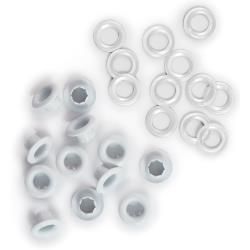 We R Eyelets &amp; Washers Standard White 70/Pkg