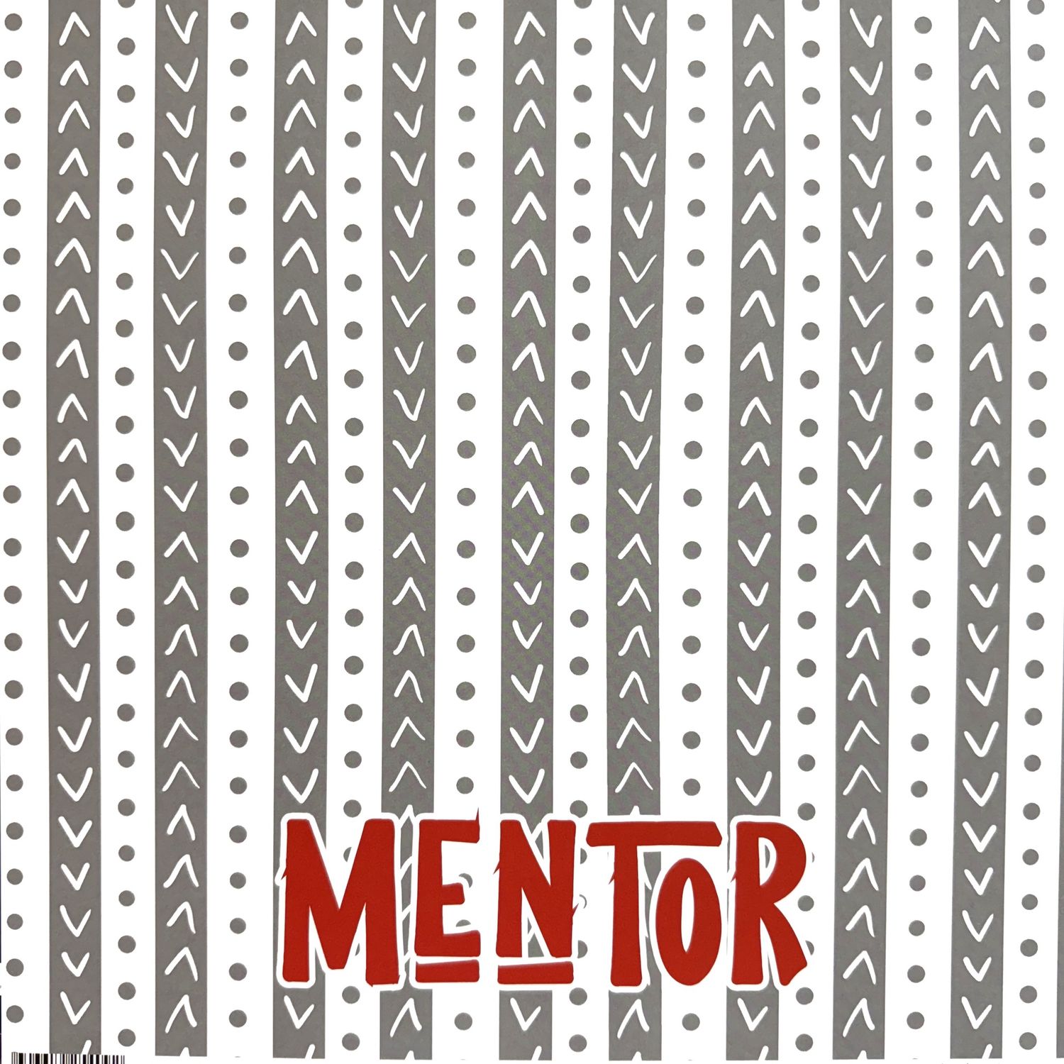 Mentor Arrow Dot Stripe School  12x12 Paper