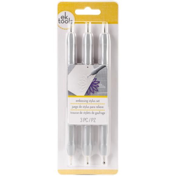 EK Tools Embossing Stylus Set 3 Pieces