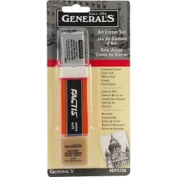 General&#39;s Art Eraser Set 3/Pkg
