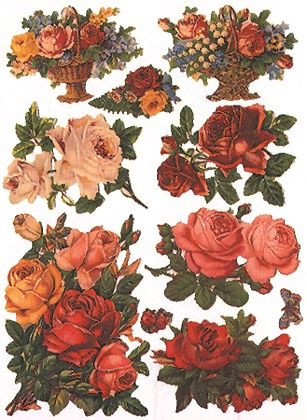 Ernst Freihoff – Table Decoration Adornments – Antique Roses