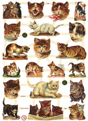 Ernst Freihoff – ScrapArt Adornments – Playful Kittens