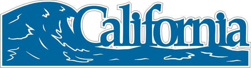 California with Waves