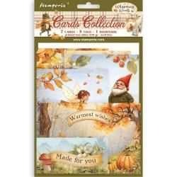Stamperia Cards Collection Whispering Woods