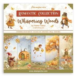 Stamperia Scrapbooking Pad 12&quot;x12&quot; 10/Pkg Whispering Woods