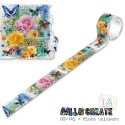 AALL And Create Layer-It-Up Washi Tape Flora Whispers