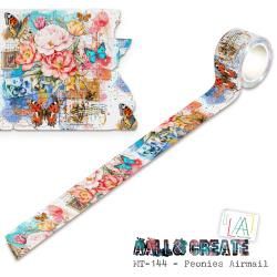 AALL And Create Layer-It-Up Washi Tape Peonies Airmail