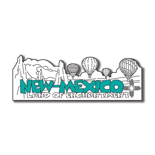 New Mexico w&amp;b Laser (Color May Vary)