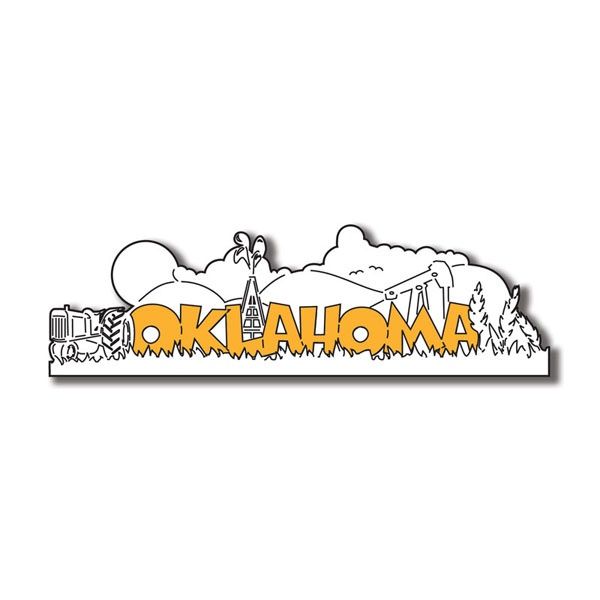 Oklahoma w&amp;b Laser (Color May Vary)