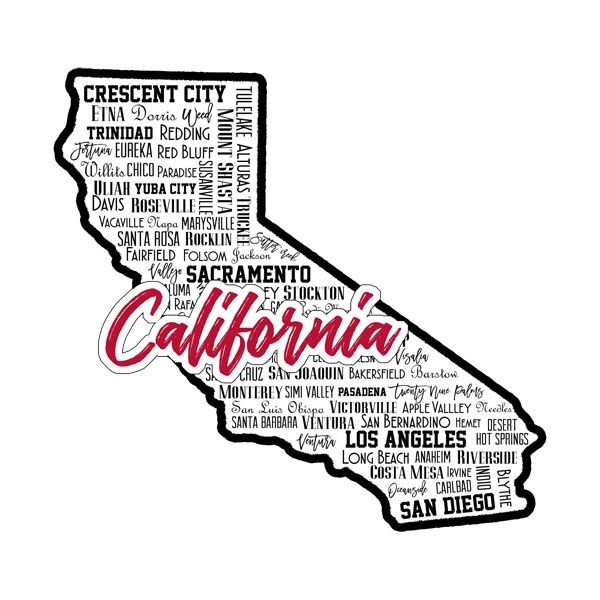 California State Sights Laser