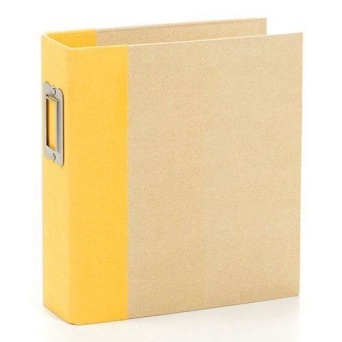 Simple Stories Sn@p! Binder 6&quot;X8&quot; Yellow