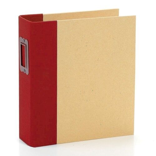 Simple Stories Sn@p! Binder 6&quot;X8&quot; Cranberry