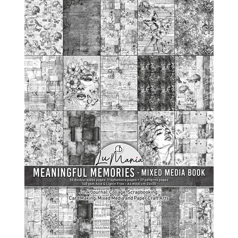 Mixed Media Book Meaningful Memories A4 Maxi