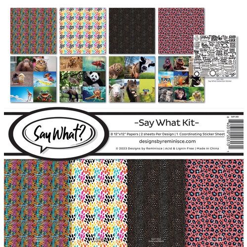 Say What? Kit 12 x 12