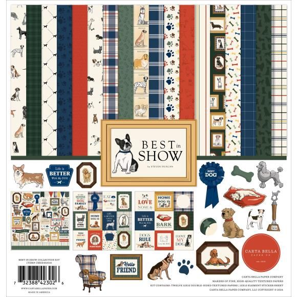 Carta Bella Collection Kit 12&quot;X12&quot; Best In Show
