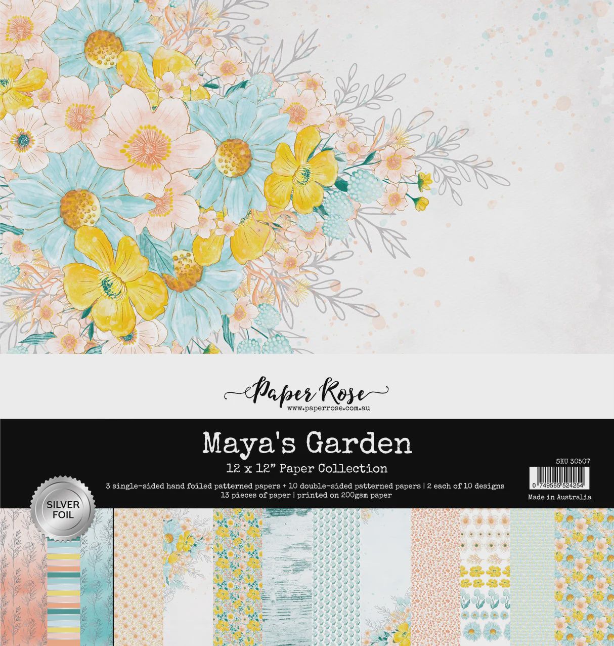 Maya&#39;s Garden 12x12 Paper Collection