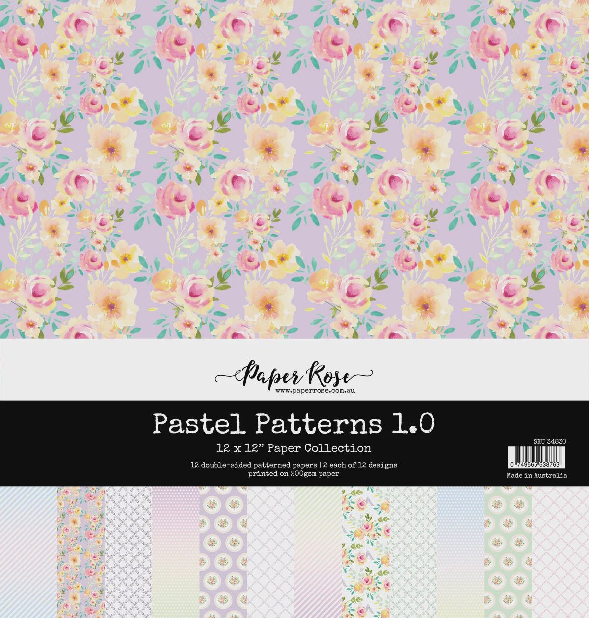 Pastel Patterns 1.0 12x12 Paper Collection