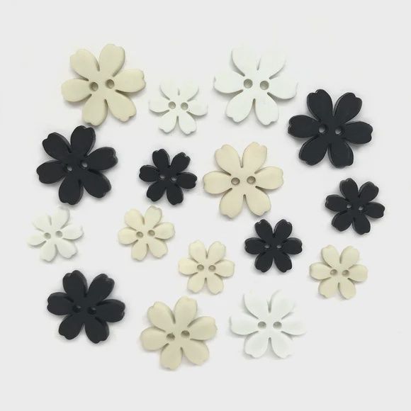 Vintage Bouquet Buttons