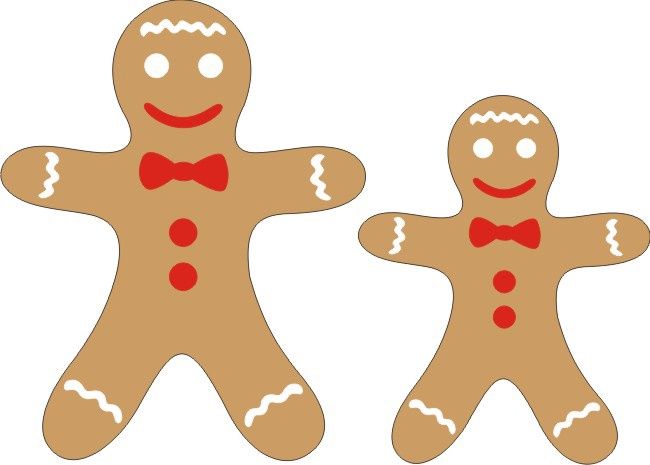 Gingerbread Men (set of 2)