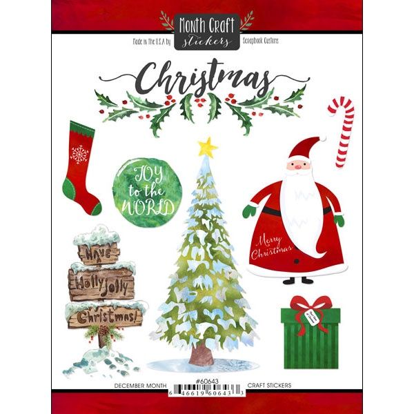 December Memories Sticker