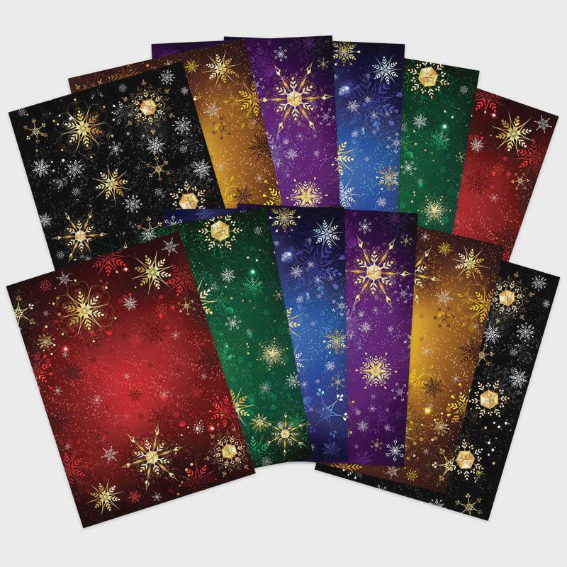 Adorable Scorable Designer Card Packs - Shimmering Snowflakes