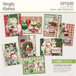 Simple Stories Simple Cards Card Kit Simple Vintage Believe
