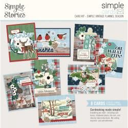 Simple Stories Simple Cards Card Kit Simple Vintage Flannel Season