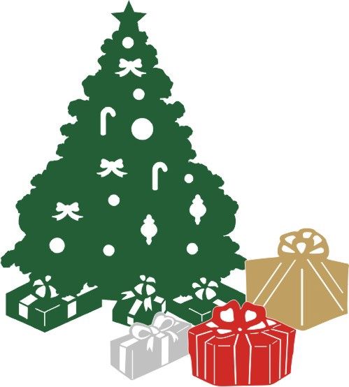 Christmas Tree with Gifts