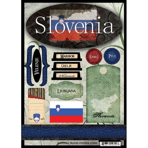 Slovenia Travel Sticker