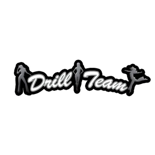 Drill Team - Sport Topper Sticker