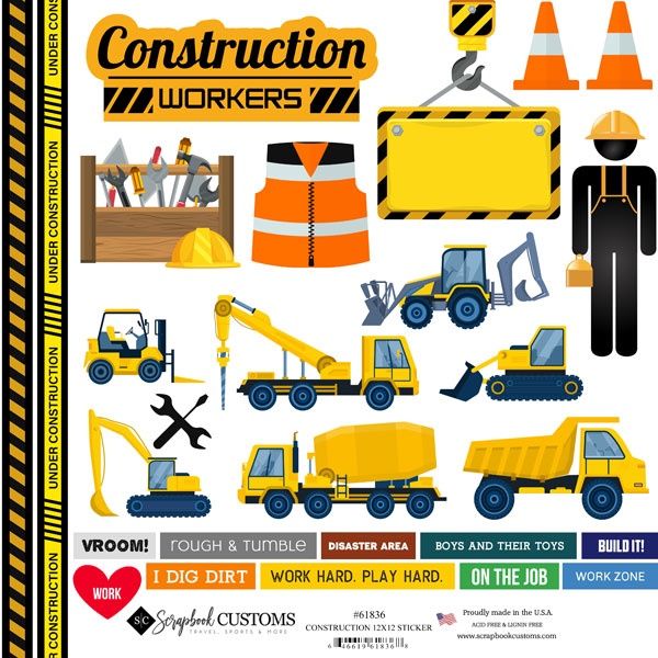Construction Sticker