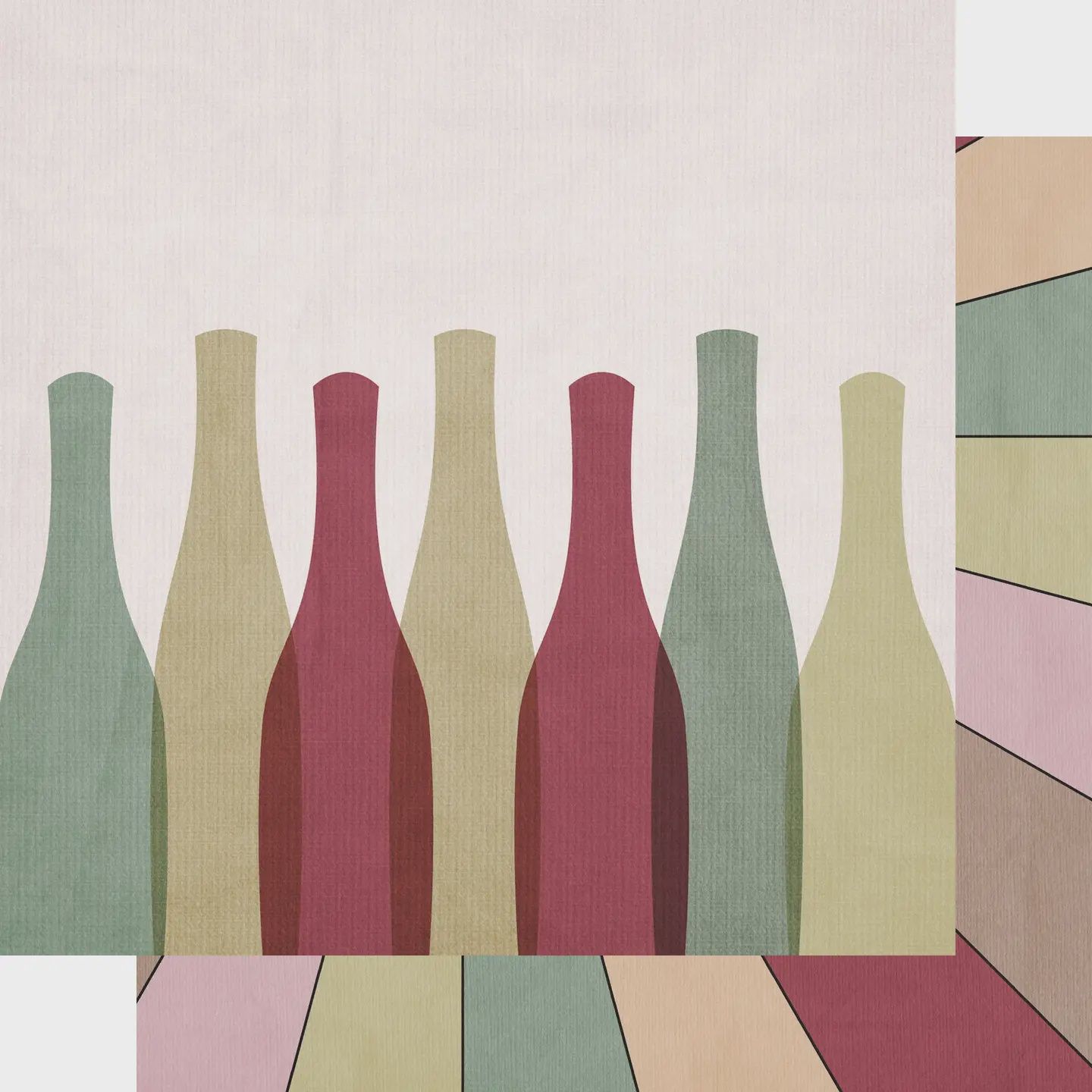 Wine Time Collection Wine Tasting 12 X 12 Double-Sided Scrapbook Paper