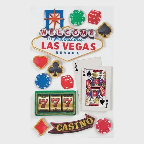 Las Vegas 3D Stickers