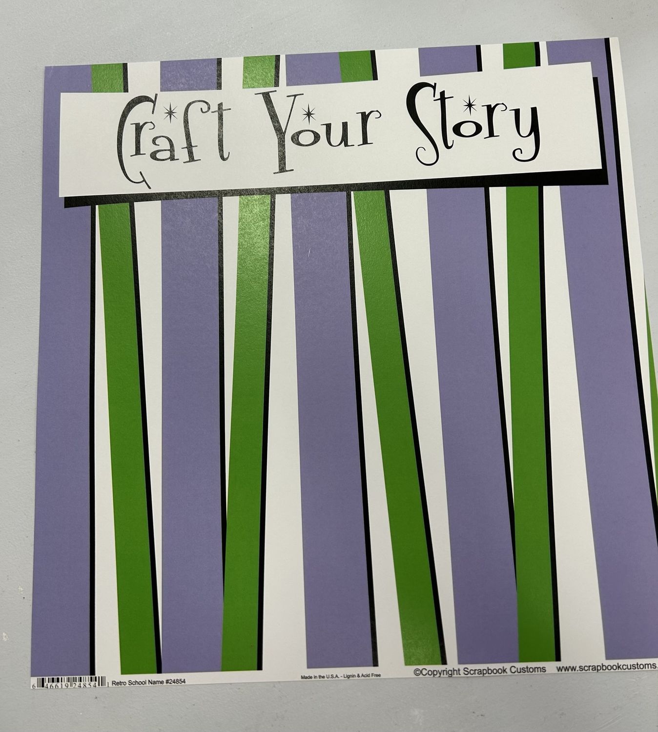 Craft Your Story Retro Paper 12x12