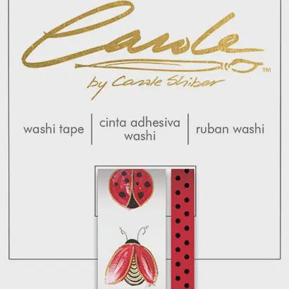 Carole Shiber - Ladybug Washi Tape