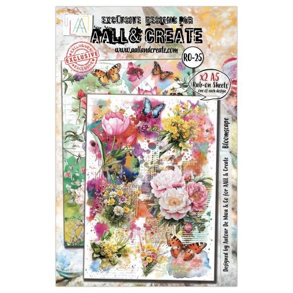 AALL And Create A5 Rub-Ons Bloomscape