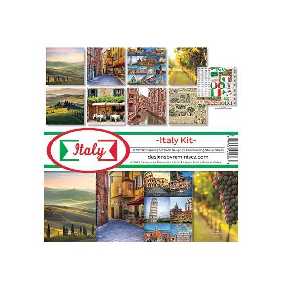 Reminisce Collection Kit 12&quot;X12&quot; Italy