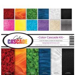 Reminisce Collection Kit 12&quot;X12&quot; Color Cascade