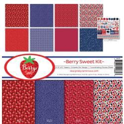Reminisce Collection Kit 12&quot;X12&quot; Berry Sweet