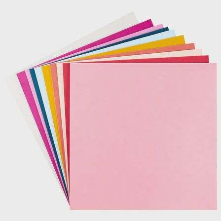 Beautifully Imperfect ColorWheel Cardstock 12 x 12&quot; - 10 Sheets