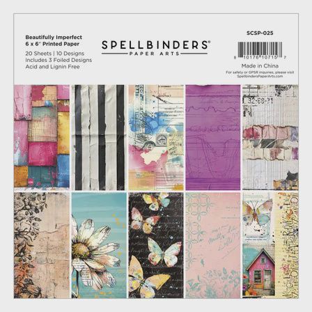 Beautifully Imperfect 6 x 6&quot; Printed Paper from the Beautifully Imperfect Collection