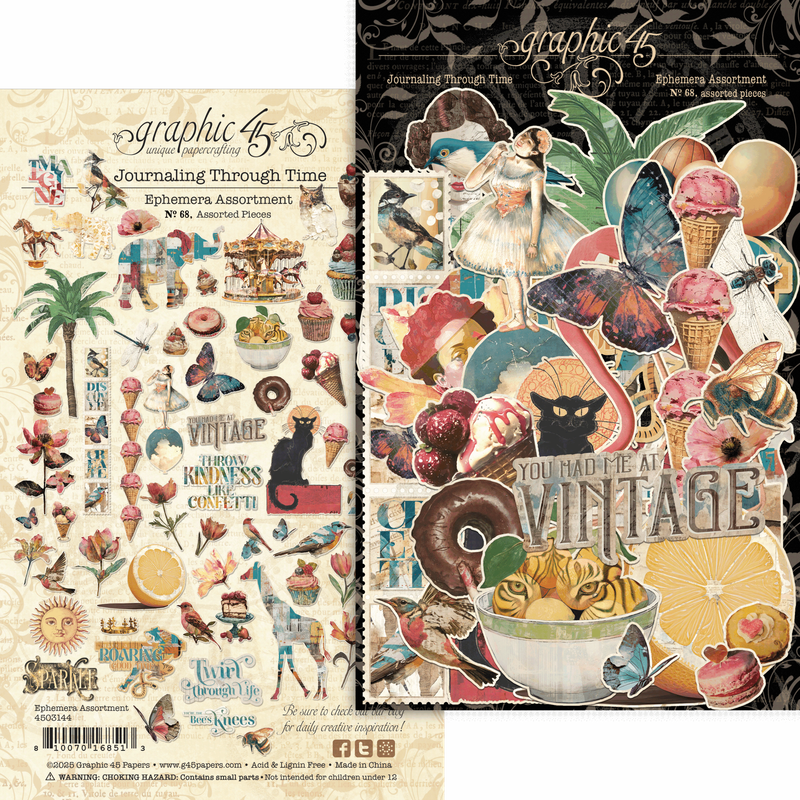 Journaling Through Time Ephemera Set