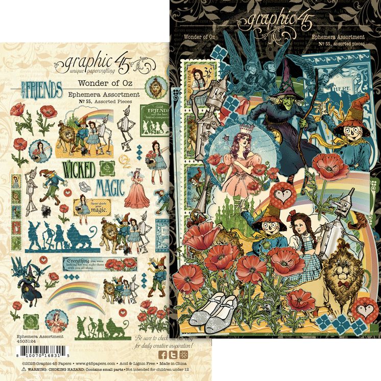 Wonder of Oz Ephemera Set