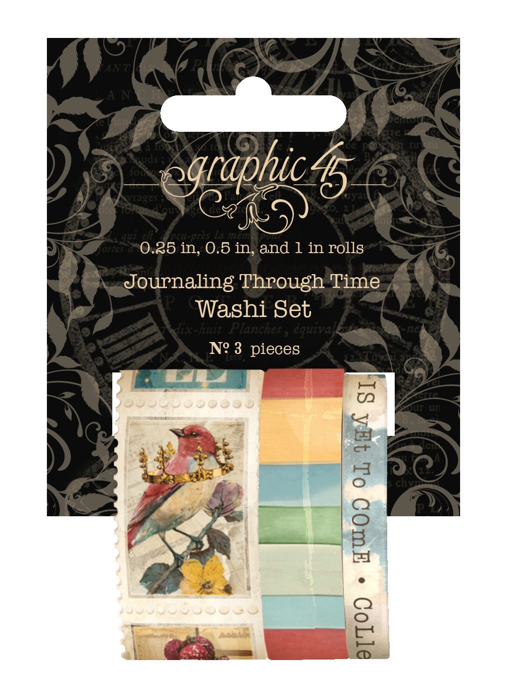 Journaling Through Time Washi Tape Set